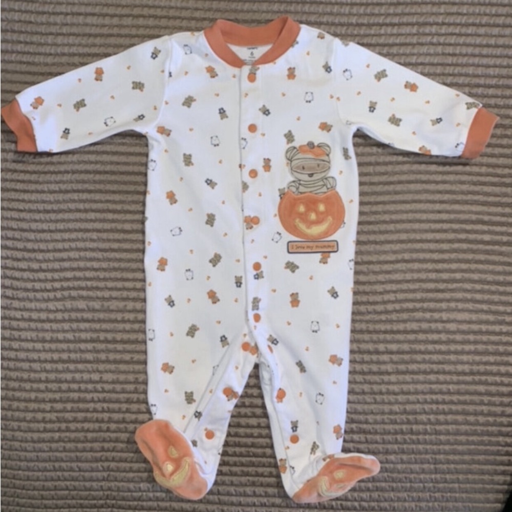 Sz 6months Carter's Pumpkin Sleeper